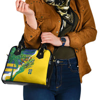 Brazil Football World Champions 2026 Shoulder Handbag Brasil Futebol - Jaguar Mascot - Vibrant Carnival Style