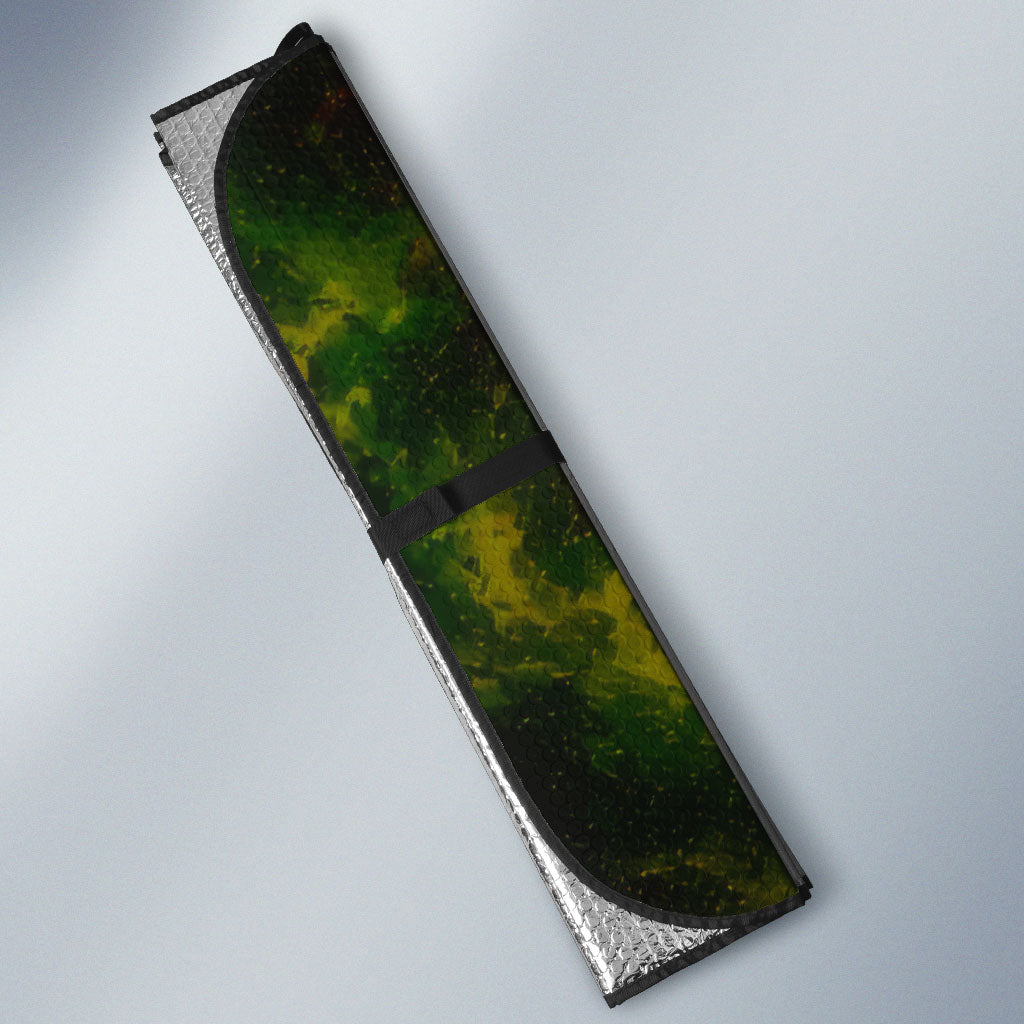 Juneteenth God Says I Am Christian Freedom Auto Sun Shade Pan African Flag Colors Tie Dye Galaxy