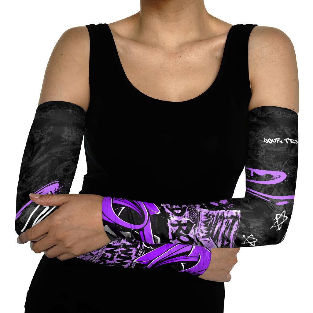 Personalized Colorado Aspen Snowmass Red Rocks Arm Sleeves Urban Graffiti Paint Splatter Street Art