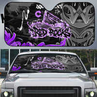 Personalized Colorado Aspen Snowmass Red Rocks Auto Sun Shade Urban Graffiti Paint Splatter Street Art