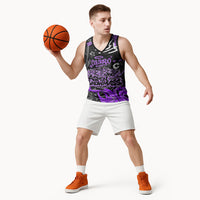 Personalized Colorado Aspen Snowmass Red Rocks Basketball Jersey Urban Graffiti Paint Splatter Street Art