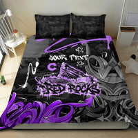 Personalized Colorado Aspen Snowmass Red Rocks Bedding Set Urban Graffiti Paint Splatter Street Art