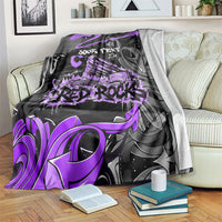 Personalized Colorado Aspen Snowmass Red Rocks Blanket Urban Graffiti Paint Splatter Street Art