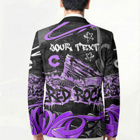 Personalized Colorado Aspen Snowmass Red Rocks Blazer Urban Graffiti Paint Splatter Street Art