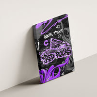 Personalized Colorado Aspen Snowmass Red Rocks Canvas Wall Art Urban Graffiti Paint Splatter Street Art