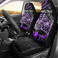 Personalized Colorado Aspen Snowmass Red Rocks Car Seat Cover Urban Graffiti Paint Splatter Street Art