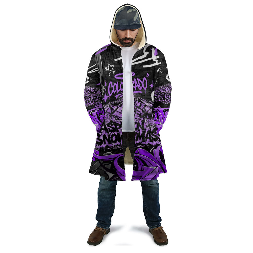 Personalized Colorado Aspen Snowmass Red Rocks Cloak Urban Graffiti Paint Splatter Street Art