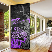 Personalized Colorado Aspen Snowmass Red Rocks Door Cover Urban Graffiti Paint Splatter Street Art