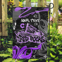 Personalized Colorado Aspen Snowmass Red Rocks Garden Flag Urban Graffiti Paint Splatter Street Art