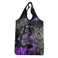 Personalized Colorado Aspen Snowmass Red Rocks Grocery Bag Urban Graffiti Paint Splatter Street Art