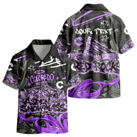 Personalized Colorado Aspen Snowmass Red Rocks Kid Hawaiian Shirt Urban Graffiti Paint Splatter Street Art