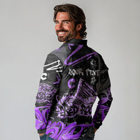 Personalized Colorado Aspen Snowmass Red Rocks Long Sleeve Polo Shirt Urban Graffiti Paint Splatter Street Art