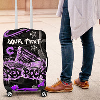 Personalized Colorado Aspen Snowmass Red Rocks Luggage Cover Urban Graffiti Paint Splatter Street Art