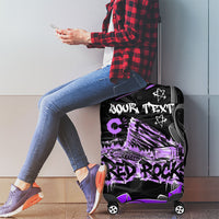 Personalized Colorado Aspen Snowmass Red Rocks Luggage Cover Urban Graffiti Paint Splatter Street Art