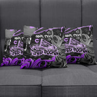 Personalized Colorado Aspen Snowmass Red Rocks Pillow Cover Urban Graffiti Paint Splatter Street Art