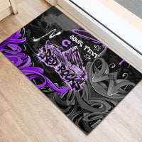 Personalized Colorado Aspen Snowmass Red Rocks Rubber Doormat Urban Graffiti Paint Splatter Street Art