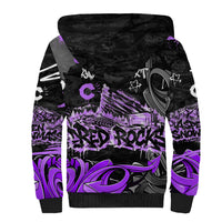 Personalized Colorado Aspen Snowmass Red Rocks Sherpa Hoodie Urban Graffiti Paint Splatter Street Art