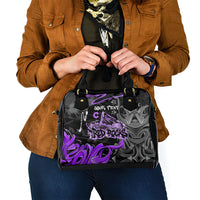 Personalized Colorado Aspen Snowmass Red Rocks Shoulder Handbag Urban Graffiti Paint Splatter Street Art