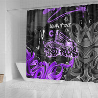 Personalized Colorado Aspen Snowmass Red Rocks Shower Curtain Urban Graffiti Paint Splatter Street Art