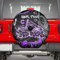 Personalized Colorado Aspen Snowmass Red Rocks Spare Tire Cover Urban Graffiti Paint Splatter Street Art