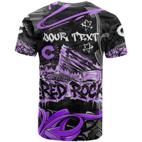 Personalized Colorado Aspen Snowmass Red Rocks T Shirt Urban Graffiti Paint Splatter Street Art