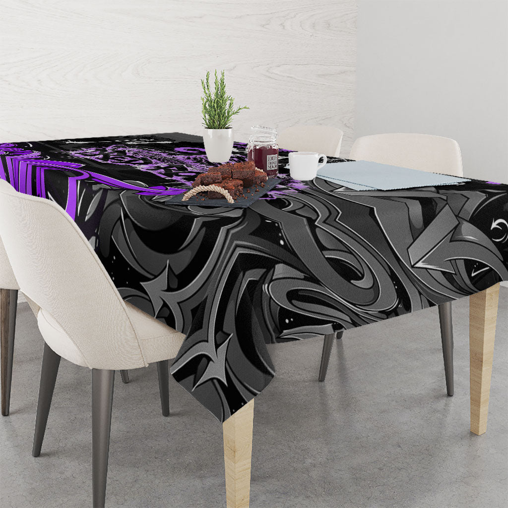 Personalized Colorado Aspen Snowmass Red Rocks Tablecloth Urban Graffiti Paint Splatter Street Art