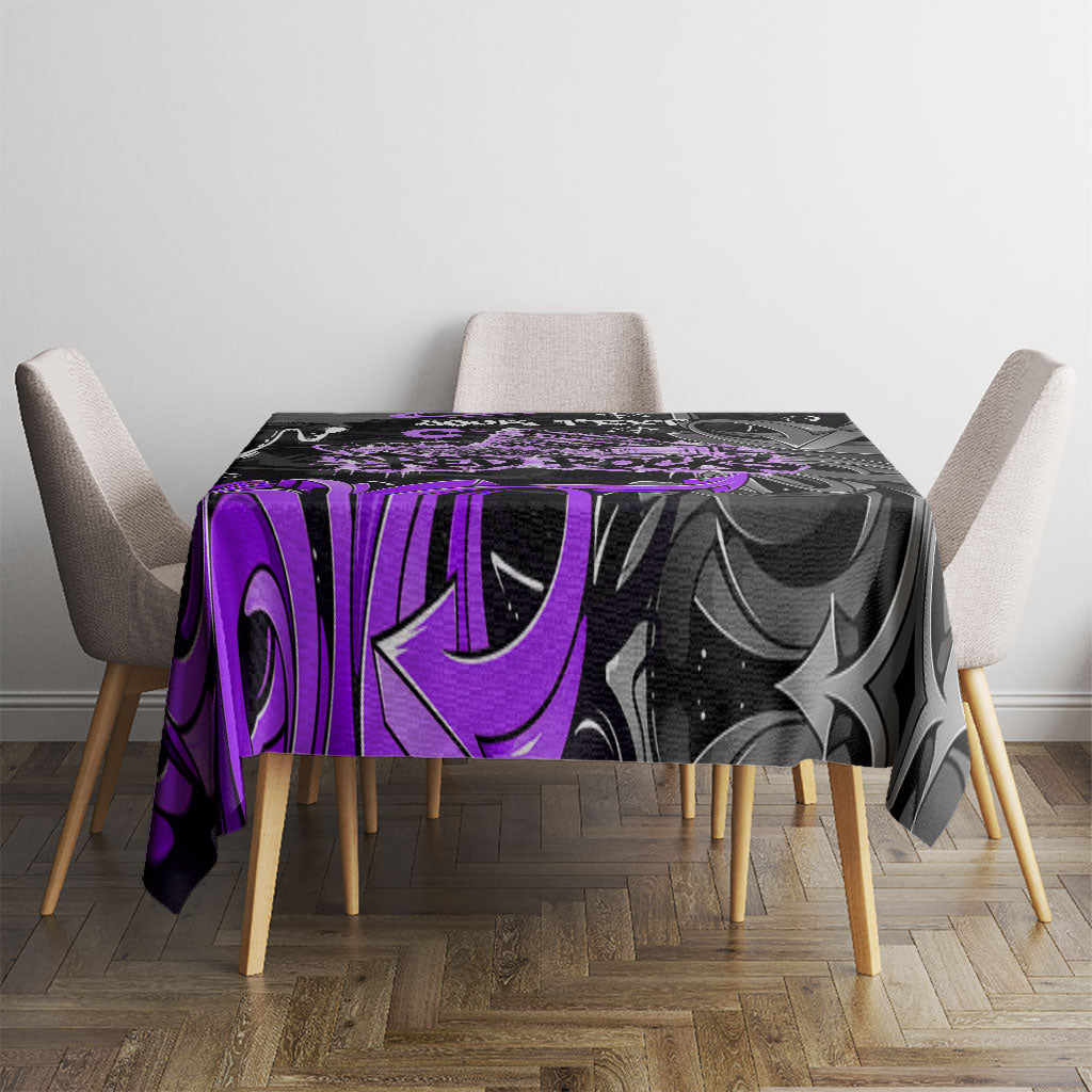 Personalized Colorado Aspen Snowmass Red Rocks Tablecloth Urban Graffiti Paint Splatter Street Art