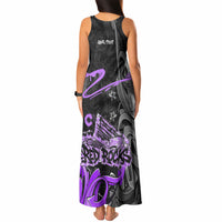 Personalized Colorado Aspen Snowmass Red Rocks Tank Maxi Dress Urban Graffiti Paint Splatter Street Art