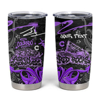 Personalized Colorado Aspen Snowmass Red Rocks Tumbler Cup Urban Graffiti Paint Splatter Street Art