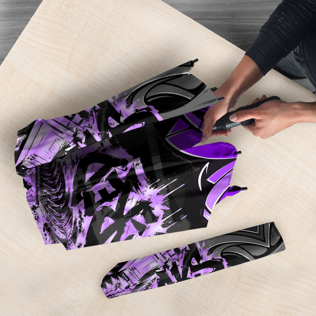 Personalized Colorado Aspen Snowmass Red Rocks Umbrella Urban Graffiti Paint Splatter Street Art