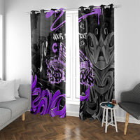 Personalized Colorado Aspen Snowmass Red Rocks Window Curtain Urban Graffiti Paint Splatter Street Art