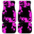 Pink Paint Splatter Design Car Mats with Bowling Graphic and Custom Team Name Text - Wonder Print Shop