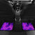 Dartboard and Darts Car Mats with Purple Smoke Background and Custom Team Name - Wonder Print Shop
