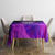Dartboard and Darts Tablecloth with Purple Smoke Background and Custom Team Name - Wonder Print Shop