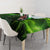 Grim Reaper and Dartboard Darts Tablecloth with Green Lightning Background and Custom Team Name - Wonder Print Shop