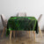 Grim Reaper and Dartboard Darts Tablecloth with Green Lightning Background and Custom Team Name - Wonder Print Shop