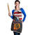 Custom American Flag and Bald Eagle Darts Apron with Flaming Dartboard - Wonder Print Shop