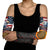 Custom American Flag and Bald Eagle Darts Arm Sleeves with Flaming Dartboard - Wonder Print Shop
