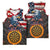Custom American Flag and Bald Eagle Darts Basketball Jersey with Flaming Dartboard - Wonder Print Shop