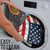 Custom American Flag and Bald Eagle Darts Bathroom Set with Flaming Dartboard - Wonder Print Shop