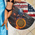 Custom American Flag and Bald Eagle Darts Beach Blanket with Flaming Dartboard - Wonder Print Shop