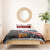Custom American Flag and Bald Eagle Darts Bedding Set with Flaming Dartboard - Wonder Print Shop