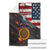 Custom American Flag and Bald Eagle Darts Blanket with Flaming Dartboard - Wonder Print Shop