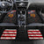 Custom American Flag and Bald Eagle Darts Car Mats with Flaming Dartboard - Wonder Print Shop
