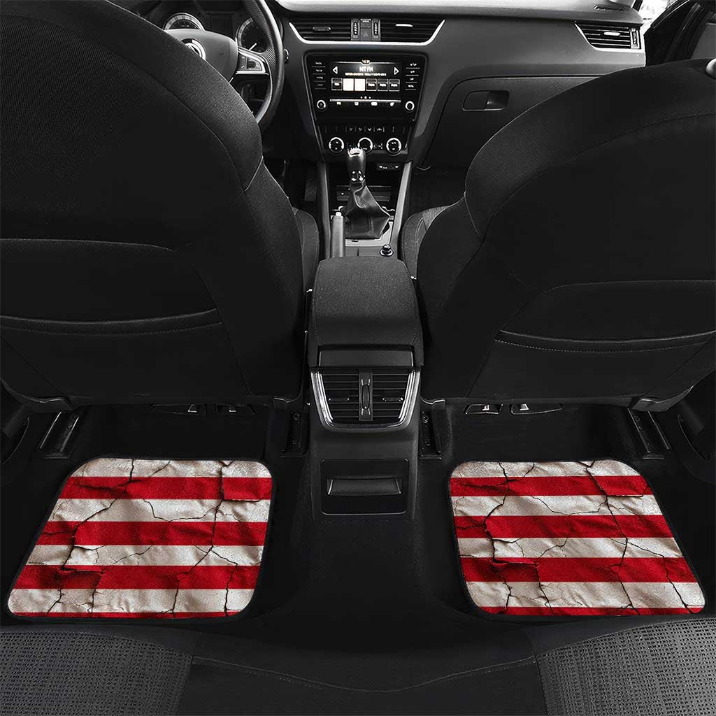 Custom American Flag and Bald Eagle Darts Car Mats with Flaming Dartboard - Wonder Print Shop
