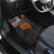 Custom American Flag and Bald Eagle Darts Car Mats with Flaming Dartboard - Wonder Print Shop