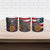Custom American Flag and Bald Eagle Darts Ceramic Mug with Flaming Dartboard - Wonder Print Shop
