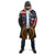 Custom American Flag and Bald Eagle Darts Cloak with Flaming Dartboard - Wonder Print Shop