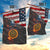 Custom American Flag and Bald Eagle Darts Garden Flag with Flaming Dartboard - Wonder Print Shop