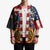 Custom American Flag and Bald Eagle Darts Kimono with Flaming Dartboard - Wonder Print Shop